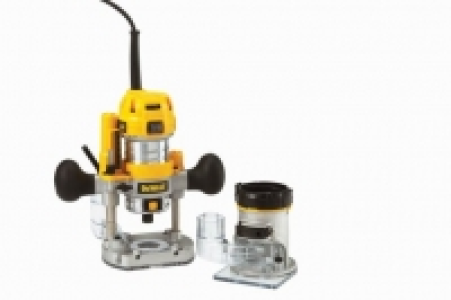 Wickes  DEWALT D26240K-GB 1/4in Combination Plunge & Fixedbase Corde