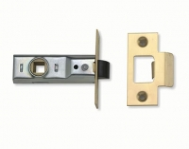 Wickes  Yale P-M888PB-64 Tubular Door Latch - Brass 64mm