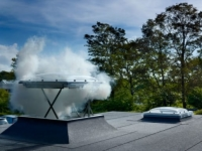 VELUX Flat Roof Smoke Vent Window - 1000 x 1000mm