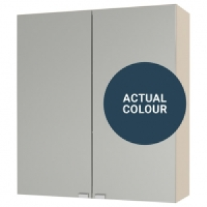 Wickes  Duarti By Calypso Cascade 600mm Full Depth Mirrored 2 Door W