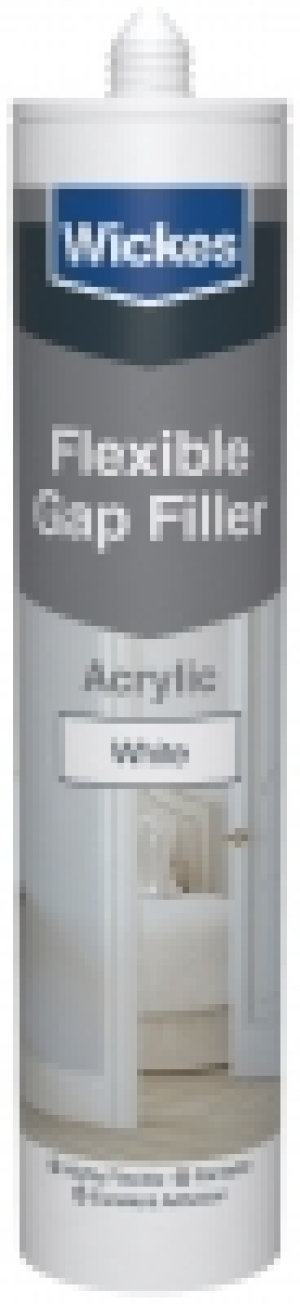 Wickes Flexible Gap Filler White 300ml