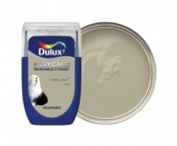 Dulux Easycare Washable & Tough Paint - Overtly Olive Tester