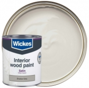 Wickes  Wickes Quick Dry Satinwood Shadow Grey 750ml