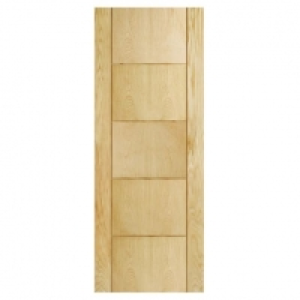 Wickes Thame Oak Veneer Ladder Internal Door - 1981 x 686mm