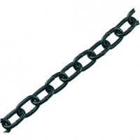 Wickes  Wickes Black Zinc Plated Steel Welded Chain - 5 x 21mm x 2m