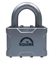 Wickes  Squire Die Cast Body Cover with Boron Shackle Padlock - 50mm
