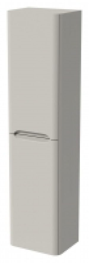 Wickes Malmo Light Grey Wall Hung J Pull Tower Unit - 1600 x
