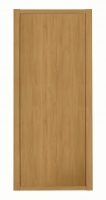 Wickes  Spacepro 1 Panel Shaker Oak Frame Oak Door - 610mm
