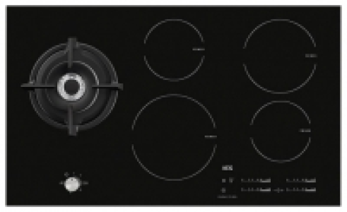 Wickes  AEG 90cm Induction Hob with Wok Burner HD955100NB