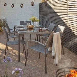 Yes Bambrick 6 Seater Garden Dining Set