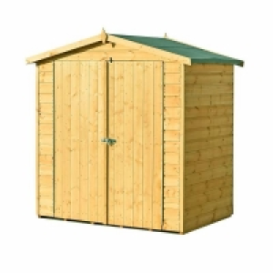 Not Included Shire 4 x 6ft Lewis Garden Shed - Including Installation