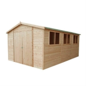 Installation Service Included Shire 10 x 15ft Garden Workshop - Including Installation
