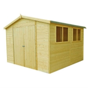 Installation Service Included Shire 10 x 10ft Garden Workshop - Including Installation