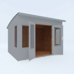 Not Included Country Living Premium Langham 10ft x 8ft Curved Roof Summer