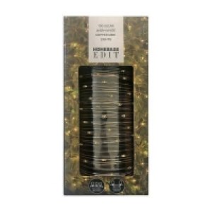 100 Solar Warm White Copper Wire Lights £7.95