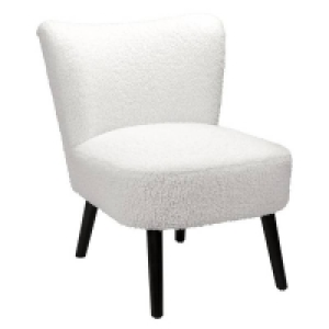 (h)71 X (w)60 X (d)70cm Sean Boucle Occasional Chair