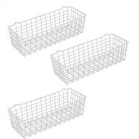 Homebase Steel Set Of 3 Multi Purpose Hanging Baskets