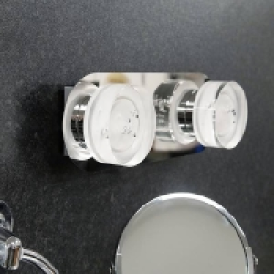 Metal Willow 2 x 5w Bubble Bathroom Light