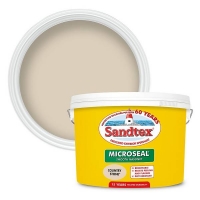 Homebase Water Based Sandtex® Ultra Smooth Masonry Paint Country Stone - 10L