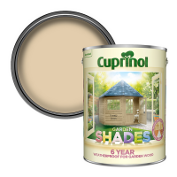 Homebase Cuprinol Cuprinol Garden Shades Paint Country Cream - 5L