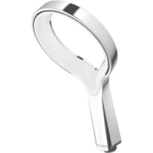 Engineering Thermoplastic Methven Aio Aurajet Handset - Chrome & White