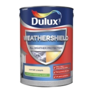 Homebase Weathershield Dulux Weathershield All Weather Smooth Masonry Paint - Corni