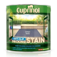 Homebase Cuprinol Cuprinol Anti Slip Decking Stain - Urban Slate - 2.5L