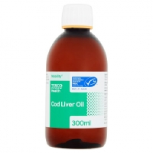 Tesco Cod Liver Oil 300Ml £3.50