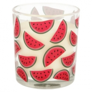 Tesco  Tesco Fruity Decal Watermelon Candle 109G
