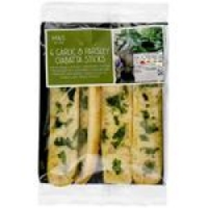 Ocado  M&S 4 Garlic & Parsley Ciabatta Sticks