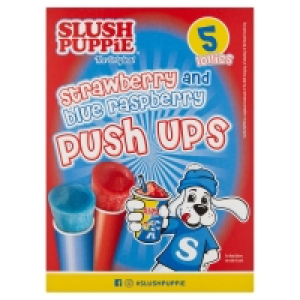 Iceland  Slush Puppie The Original Strawberry and Blue Raspberry Push