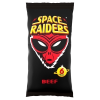 Iceland  Space Raiders Beef Multipack Crisps 6 Pack