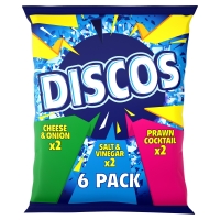 Iceland  Discos Variety Multipack 6 x 25.5g