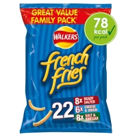Iceland  Walkers French Fries Variety Multipack Snacks 22x18g