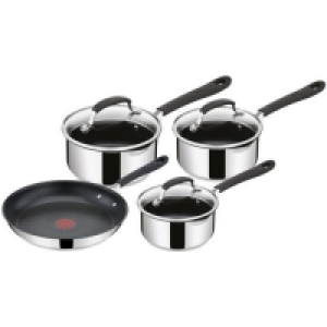 Tefal Jamie Oliver Stainless Steel 4-Piece Pan Set £169.99