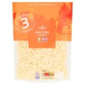 Morrisons Grated Mature White Cheddar £2.49
