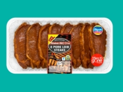 Birchwood 8 Memphis BBQ-Style Pork Loins Steaks