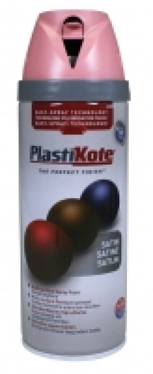 Plastikote Multi-surface Spray Paint - Satin Cameo Pink 400m