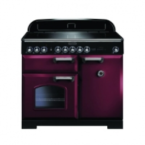 Wickes  Rangemaster Classic Deluxe 100cm Induction Range Cooker - Cr