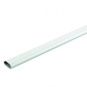 Wickes  Wickes Oval Conduit - White 20mm x 2m