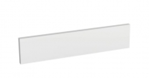 Wickes Orlando White Gloss Infill Panel - 600 X 131mm