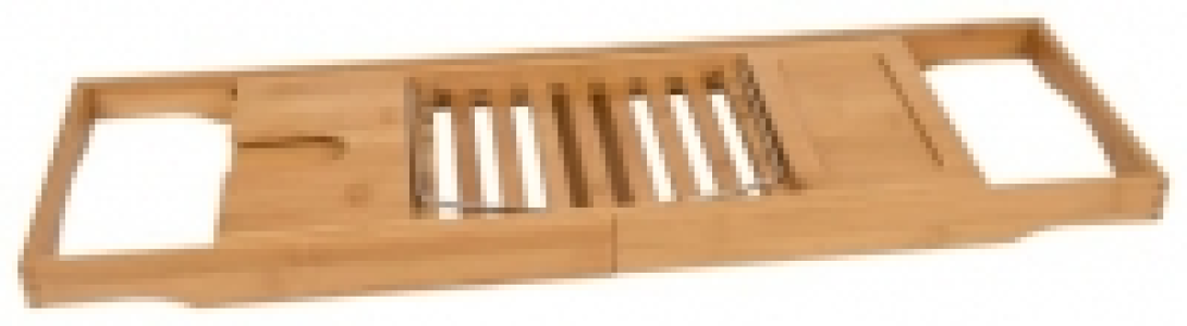 Croydex Extending Bamboo Bath Bench - 638mm