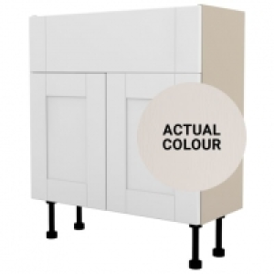 Wickes  Duarti By Calypso Highwood 700mm Full Depth 2 Door Vanity Un