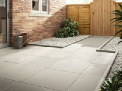 Wickes  Marshalls Richmond Smooth Natural Paving Slab 600 x 600 x 38