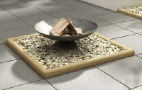 Marshalls Round Smooth Edging Stone Buff - Sample