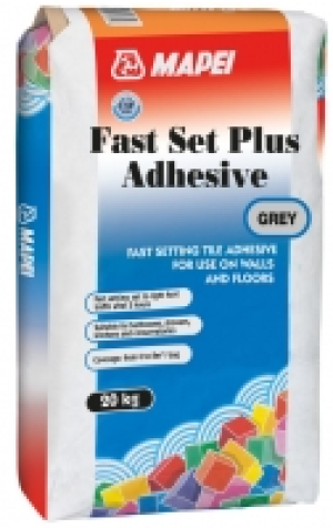 Mapei Fast Set Plus Ceramic & Porcelain Tile Adhesive Grey 2