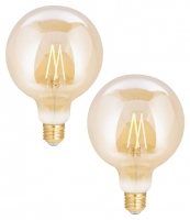 Wickes  4lite WiZ Connected LED SMART B22 Filament Tuneable Light Bu