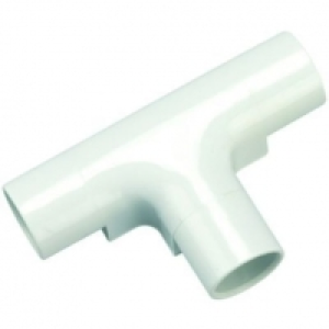 Wickes Trunking Inspection Tee - White 20mm £1.25