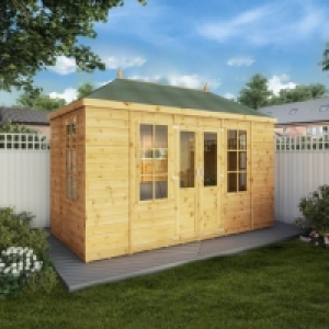 Mercia 12 x 6ft Premium Clover Timber Summerhouse