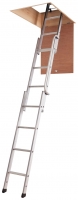 Wickes  Youngman Easiway 3 Section Aluminium Loft Ladder